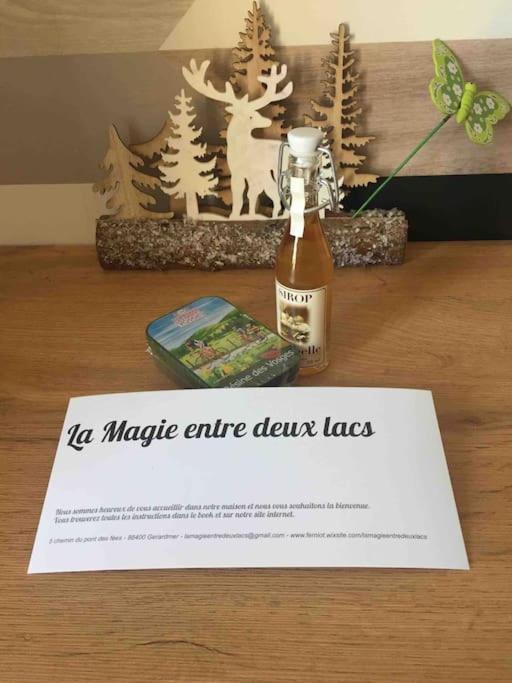 La Magie Entre Deux Lacs 제라르메르 외부 사진